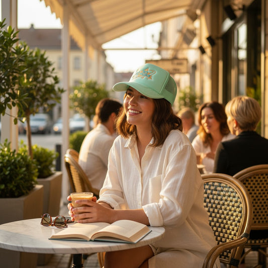 Mint Puff Tucker Hat