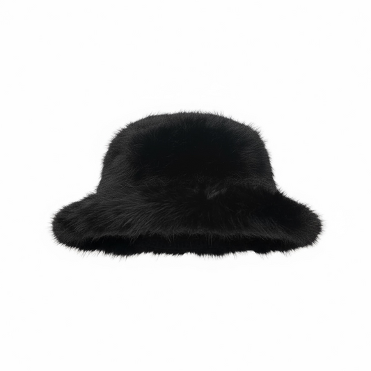 Black Fur Hat