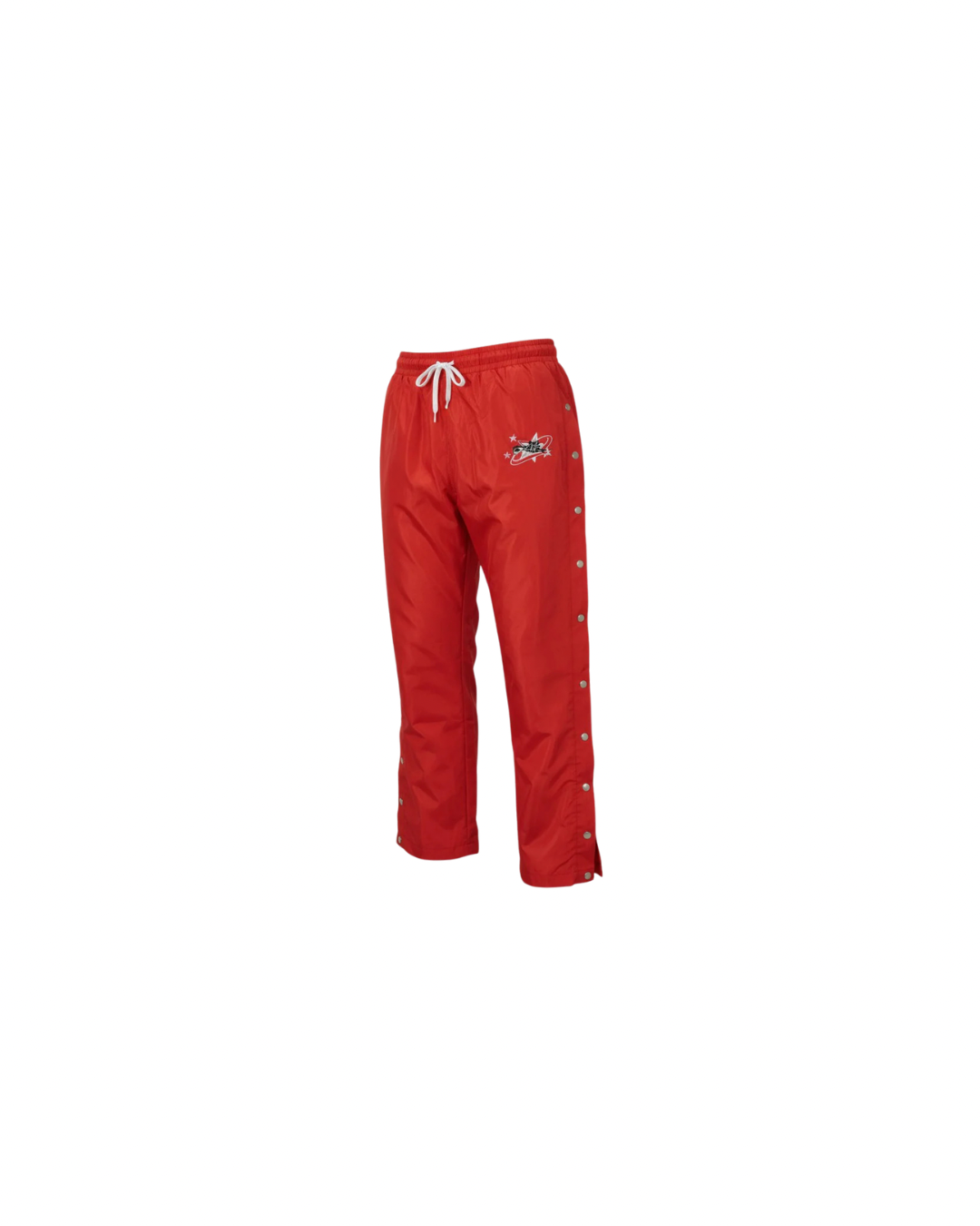 Red Nylon Snap Off Flare Pants *Limited Edition*
