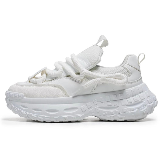 No Stress NS1 White Out Running Shoe