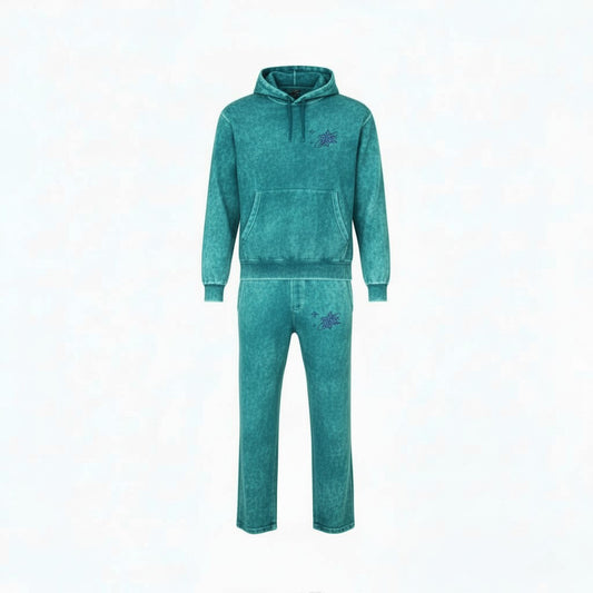 Turquoise Acid Wash Set