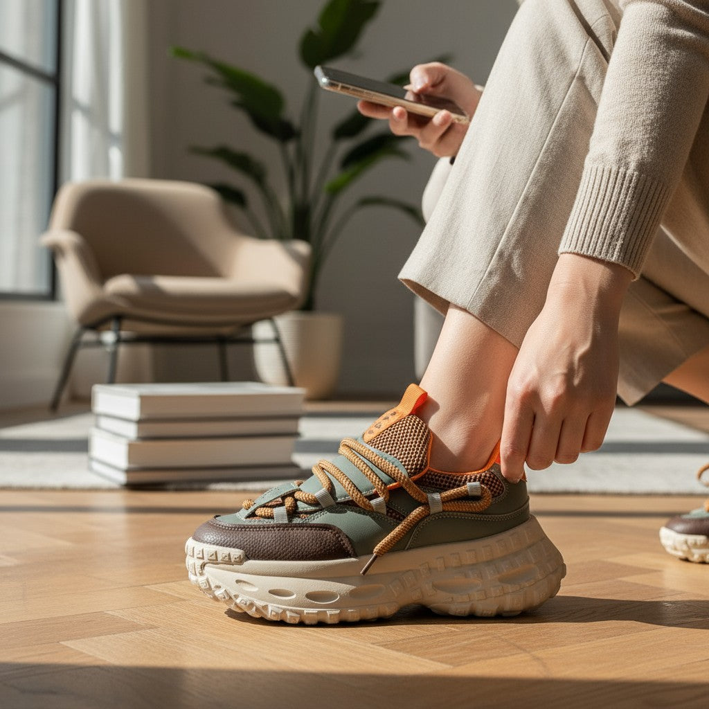 No Stress NS1 Fall Mix Running Shoe